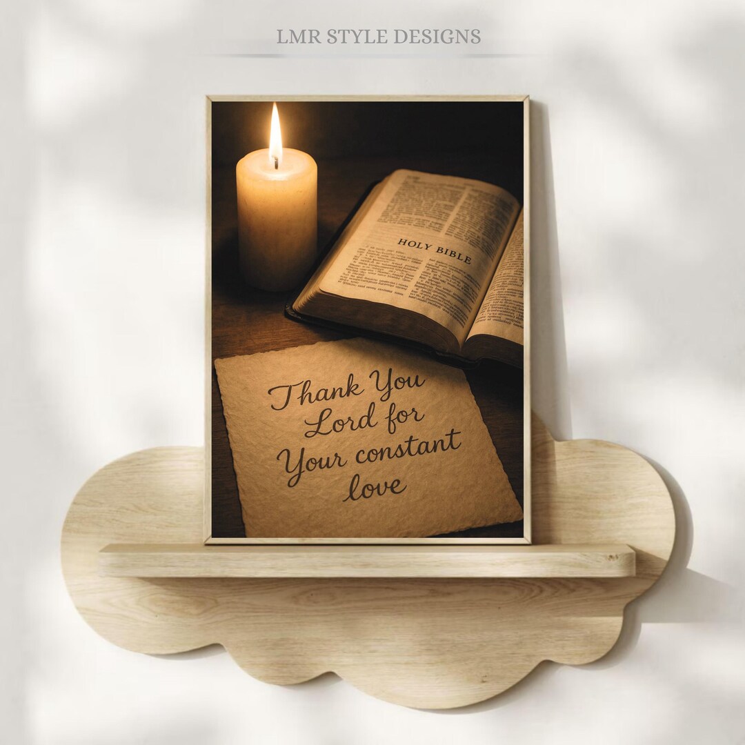 Christian Bible Quote | Inspirational Home Blessing | Thank You Lord ...