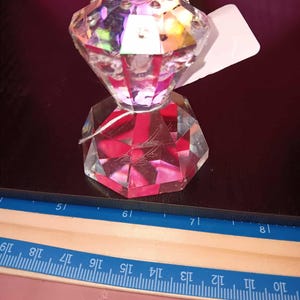 Signed Crystal Paperweight