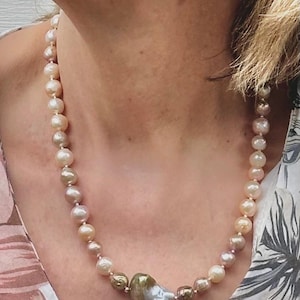 Freshwater Baroque Pearl Necklace