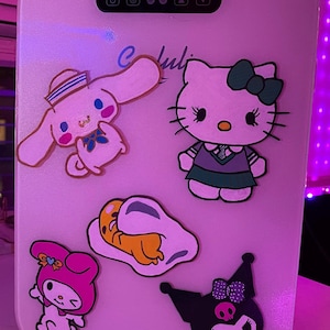 Custom Personalized Acrylic Paint Mini Fridge with your own artwork design, multiple sizes , great gift for gamers, family, college students