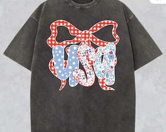 Coquette Floral USA Glitter Png, Independence Day Png , Patriotic Preppy Doodle Png, Custom 4th Of July Png, Girly USA Png, Red White Blue