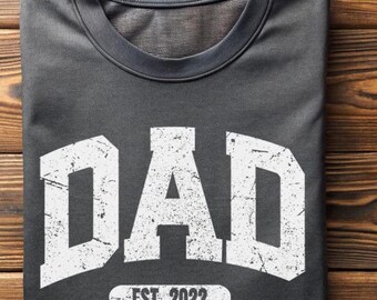 Camiseta de papá, camiseta grunge para el día del padre, regalo personalizado para papá, camiseta de colores cómodos, camiseta de cita para papá, camiseta pop, mejor camiseta para papá, camiseta genial para papá