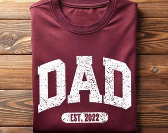 Camiseta de papá, camiseta grunge para el día del padre, regalo personalizado para papá, camiseta de colores cómodos, camiseta de cita para papá, camiseta pop, mejor camiseta para papá, camiseta genial para papá