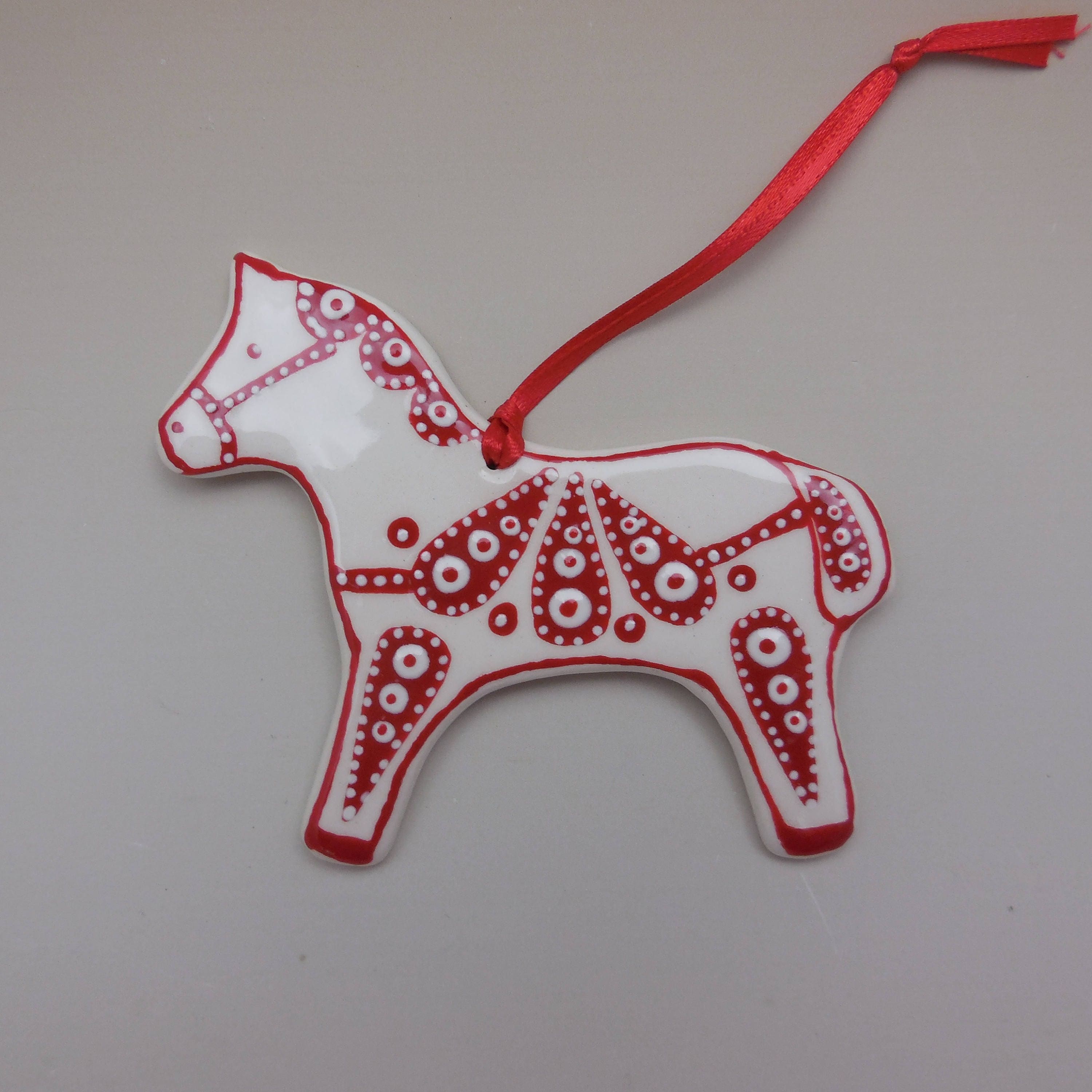 ceramic red horse christmas ornament christmas ornament red horse ornament dala horse ornamentceramic horse ornament shipping included - Christmas Ceramics ceramic red horse christmas ornament christmas ornament red horse ornament dala horse ornamentceramic horse ornament shipping included - Christmas Ceramics