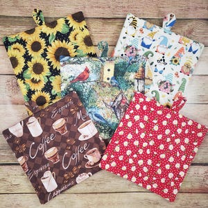 Homemade Pot Holders/Hot Pads