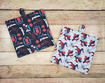 Spiderman Pot Holders