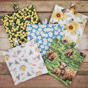 Homemade Pot Holders/Hot Pads