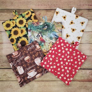 Homemade Pot Holders/Hot Pads