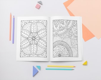 Mandala Malbuch 50 Seiten