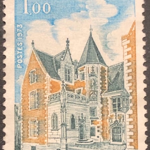 French Republicue Francaise postes Le Clos-Luce a Amboise, postage ad2 black cancelled used..
