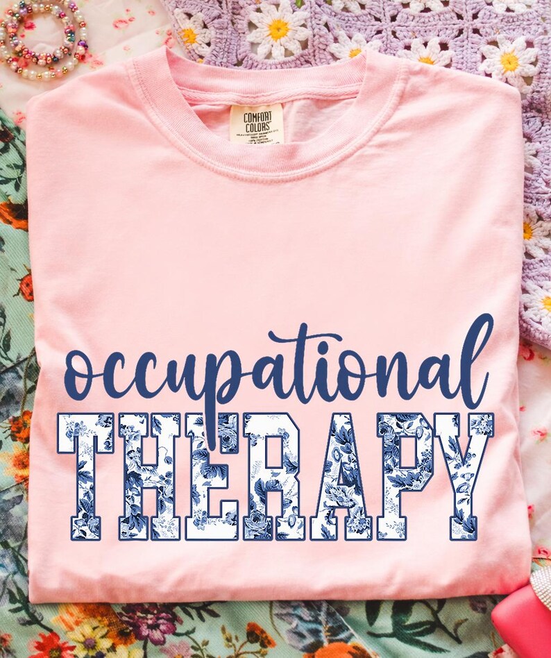 Occupational Therapy png Bundle, OT Shirt Designs, Therapist Quotes png, COTA OT Assistant Gifts, Play Is My Favorite Occupation Sublimation image 2