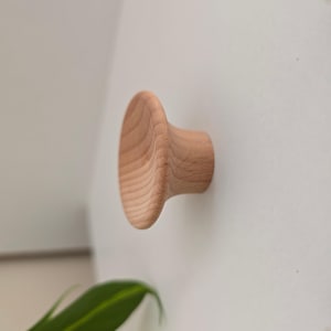 Concave Wood Wall Hook, Round Wooden hooks Wooden wall hook for hat Minimalist Scandinavian towel hooks hat rack, wooden hanger for entryway