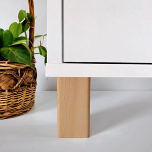 Modern Wood Furniture Legs: IKEA Upgrade, Mid-Century Style
