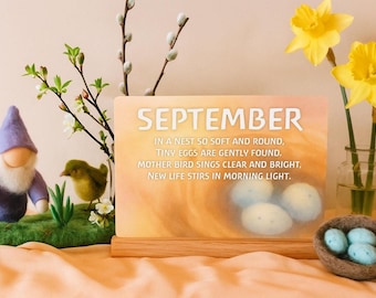 Südliche Hemisphäre Waldorf Verse Karten: Druckbare Wanddeko (digitaler Download)