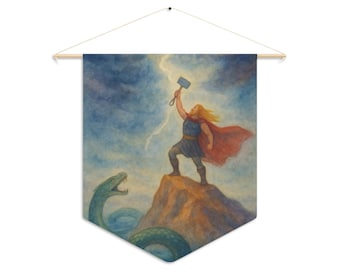 Year Four Steiner School Pennant: Norse Mythology Waldorf Classroom Decor