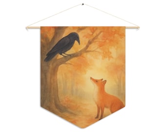 Waldorf Inspired Pennant: Year Two Steiner School, Watercolor Art