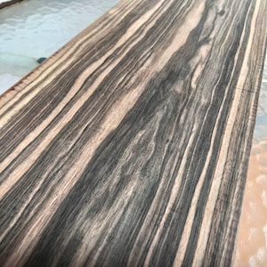Macassar Ebony lumber wood 40&quot;x 7 1/2&quot; x 1 5/8&quot; lumber wood #PD60