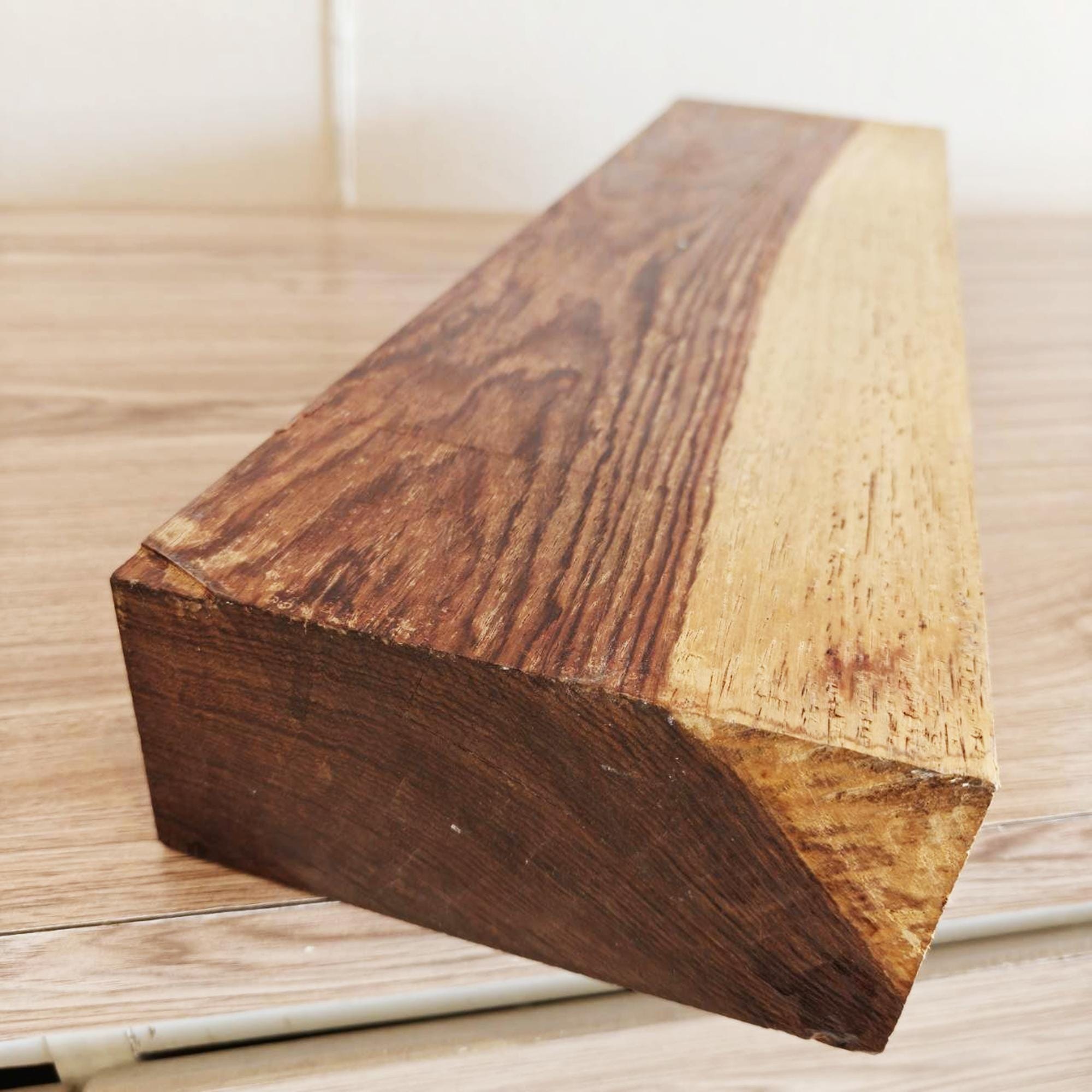 Exotic Siamese Rosewood Slab With Natural Sapwood (dalbergia
