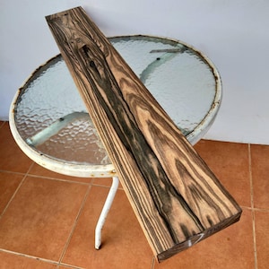 Macassar Ebony 40&quot;x 6&quot; x 1 5/8&quot; lumber wood  #PD65