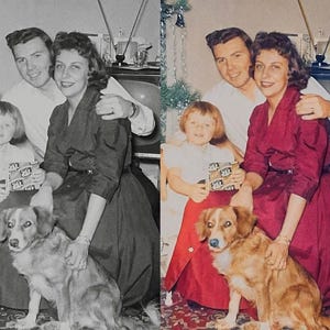 Black and White Photo Colorizing Service - High-Quality Photo Colorization - Professional Old Photo Colorization