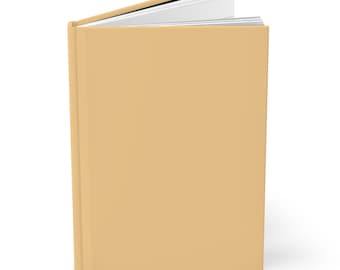 Ivoor mat hardcover dagboek: elegant schrift