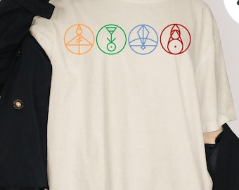 Comfort Colors Boilng Isles The Owl House-T-shirt, The Owl House-T-shirt, HexSide School of Magic and Demonics