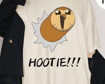 Shirt Hootie The Owl House, T-shirt The Owl House, Hooty Meme, The Owl House uniseks klassiek T-shirt, tekenfilmfilm voor fan