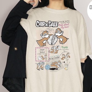 Vintage Chip N Dale Shirt, Funny Chip and Dale Shirt, Family Trip Shirt, Chip And Dale Magic Kingdom Gift