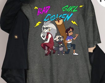 Bad Girl Coven Shirt, The Owl House Friends Tee, Edalyn Clawthorne Shirt, Edalyn Shirt