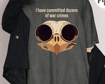 Shirt I Have Committed Dozens of War Crimes, shirt Hooty The Owl House, T-shirt King Luz Eda, trending cartoon