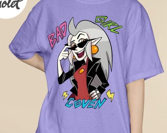 Edalyn Clawthorne Bad Girl Coven Shirt, The Owl House Tee, Edalyn Clawthorne Shirt, Edalyn Shirt