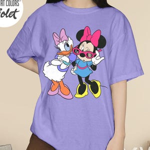 Minnie Daisy Comfort Colors® Shirt, Besties Girls Shirt, Minnie Daisy Besties Shirt, Magic Kingdom Tee