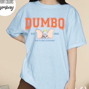 Dumbo Est 1941 Comfort Colors® Shirt, The Flying Elephant Shirt, Cute Dumbo Tee, Magic Kingdom Gift