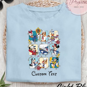 Mickey und Freunde-Kreuzfahrt-Shirt Mickey und Minnie-Kreuzfahrt-T-Shirt Familien-Urlaub-Kreuzfahrt-Familien-Matching