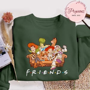 Toy Story Friends Pixar Diseyworld Matching Shirt Woody Jessie Buzz Lightyear Shirt You&#39;ve Got A Friend In Me Tee