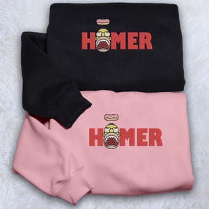 Funny Cartoon Embroidered Shirt Crewneck Meme Embroidered Meme Sweatshirt Gifts Cartoon Sweatshirt For Comedy Fans Cartoon Lover Gifts