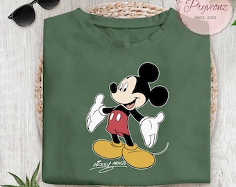 Mickey Mouse Classic Shirt, Mickey Shirt, Mickey Retro Shirt, Classic Mickey Pose Shirt, Family Gift Magic Kingdom