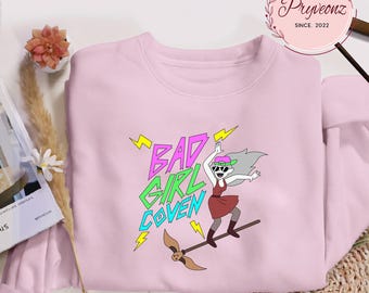 Bad Girl Coven Hunter Shirt, The Owl House Tshirt, Edalyn Clawthorne Shirt, Edalyn Shirt, The Owl house Tee