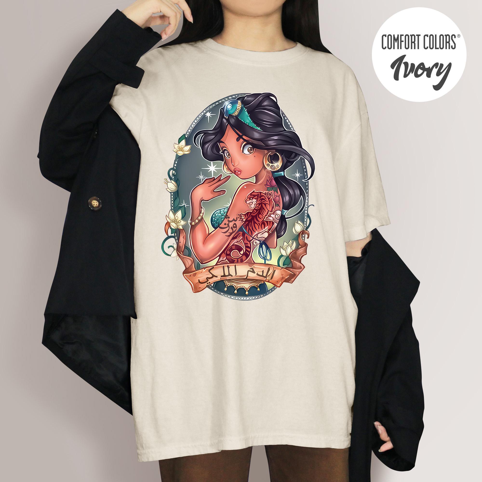 Princesas Tatuadas Camiseta Princesas Disney Tattoo De Disney