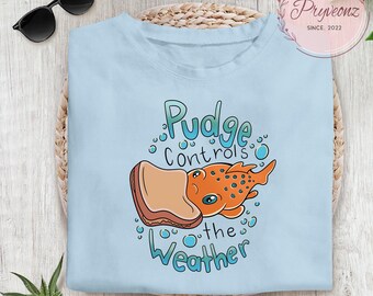 Koszulka Lilo i Stitch Pudge kontroluje pogodę, Koszulka rodzinna Lilo Stitch, Koszulka Magic Kingdom, Prezent urodzinowy