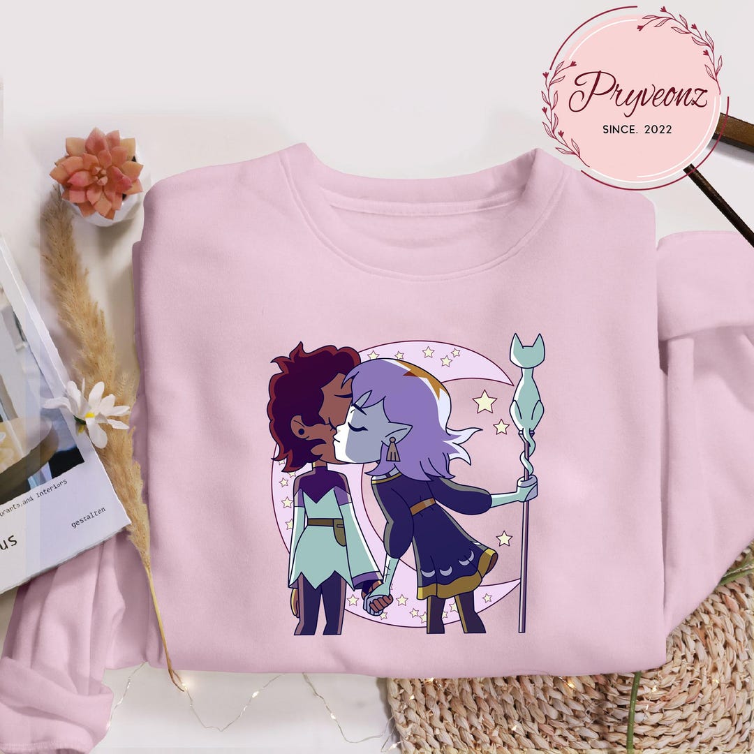 Amity X Luz Shirt, Luz X Amity the Owl House, the Owl House Fan Gift ...