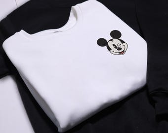 Sudadera bordada de Mickey Mouse, camiseta de Mickey y sus amigos, regalo de Magic Kingdom