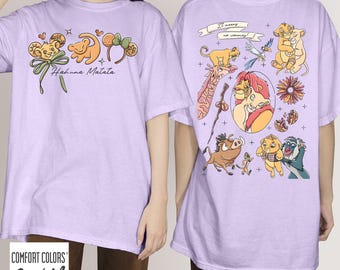 Comfort Color® Hakuna Matata Shirt, Animal Kingdom Shirt, Lion King Tee, Magic Kingdom Gift