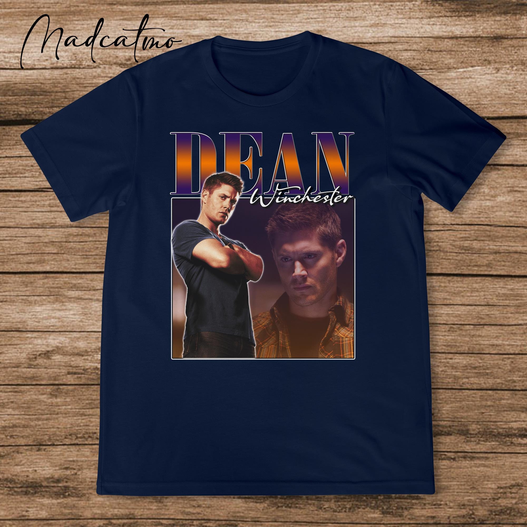 Dean Winchester T-Shirt, Dean Winchester Supernatural Shirt, Jensen ...