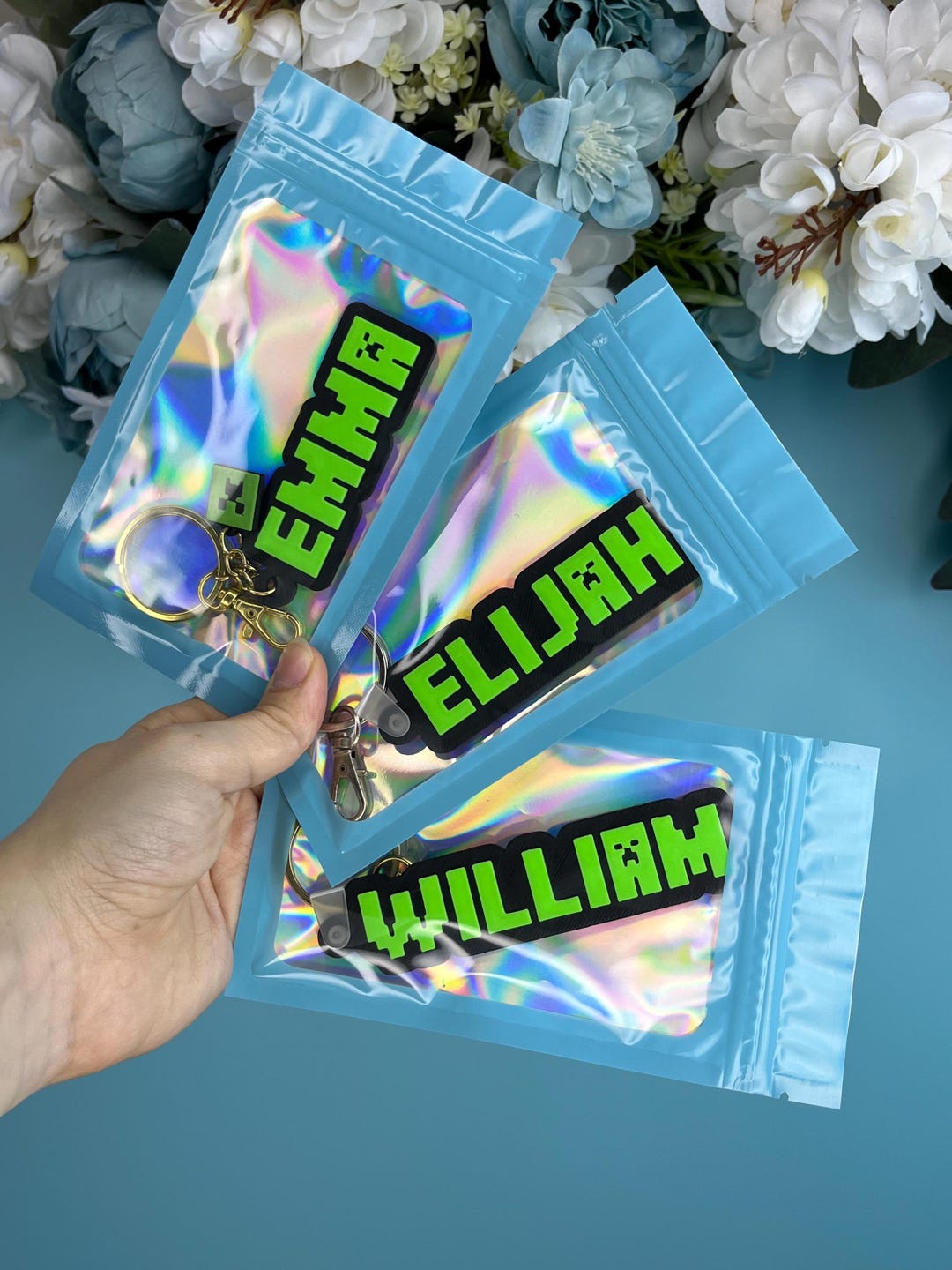 41% OFF Bulk Personalized Name Tag Minecraft Team Name Tag Keychain Backpacks Tag Minecraft Keyring ID Tag Bag Charm Gamer Gift - Etsy UK