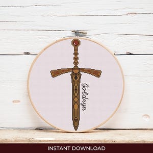 Goldryn Cross Stitch Pattern