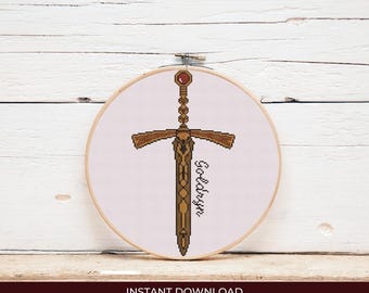 Modèle de point de croix Goldryn