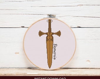 Damaris Cross Stitch Pattern