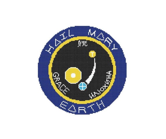 Project Hail Mary Patch Cross Stitch Pattern - Etsy UK