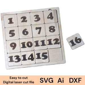 Mathe Montessori Spielzeug Puzzle Laser-Schnitt-Datei, Laser geschnitten Puzzle-Datei, Holz Mathe-Board Laser-Schnitt Spielzeug Dateien, Laser-cut Laser-Bilddatei svg